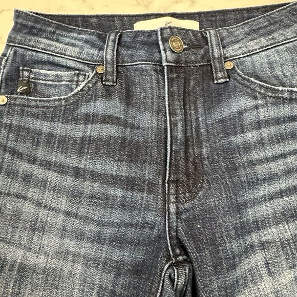 KanCan Jeans Women's 0/23 Mid‎ Rise Distressed Stretch Denim Skinny KC7085LOH - Picture 1 of 7
